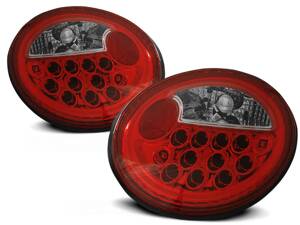 Zadné svetlá VW New Beetle 98-05 Red White Led