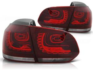 Zadné LED svetlá VW Golf 6 Red