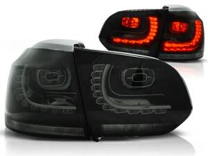 Zadné LED svetlá VW Golf 6 Smoke