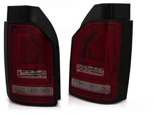 Zadné svetlá VW T6 Red Smoke Seq LED Bar LED