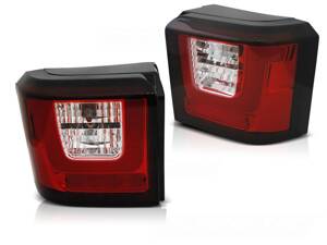 Zadné svetlá VW T4 90-03 Red White LED BAR