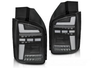Zadné svetlá VW T5 03-09 Twin Door Black Full LED