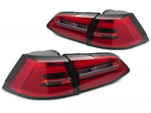 Zadné svetlá VW Golf 7 Variant 13-17 Red White Dynamic LED
