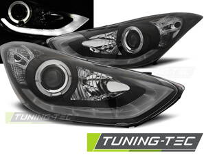 Predné tuningové svetlá Hyundai Elantra 2010-.... Black