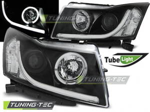 Predné tuningové Tubelight svetlá Chevrolet Cruze 09-12 Black