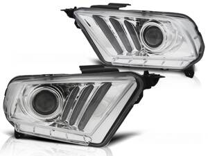 Predné svetlá Ford Mustang V 10-13 Tube Light Chrome