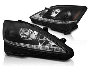 Predné svetlá Lexus IS 06-13 DRL Black