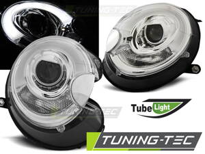 Predné tuningové svetlá MINI COOPER 06-14 Chrome Tube Light
