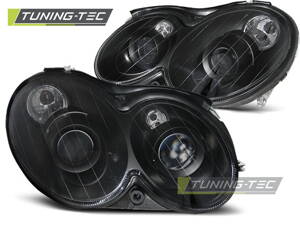 Predné tuningové svetlá Mercedes CLK W209 03-10 Black