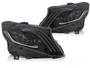 Predné Full LED svetlá Mercedes Vito W447 14-23 Black 
