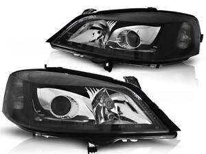 Predné tuningové svetlá Opel Astra G 97-04 Black