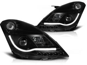 Predné svetlá Suzuki Swift V 2010-2013 Tube Light Black