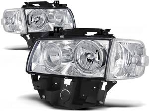 Predné tuningové Angel Eyes svetlá na VW T4 Chrome