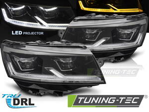 Predné Full LED svetlá VW T6.1 Black