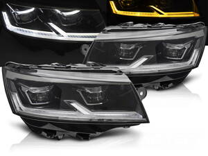 Predné Full LED svetlá VW T6.1 Black