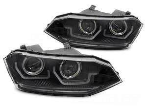 Predné svetlá VW Polo 2G LED Black Dynamic