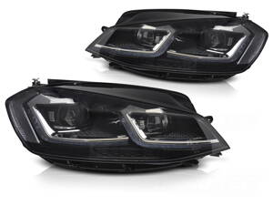 Predné svetlá VW Golf 7 17-19 Silver