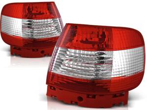 Zadné tuningové svetlá AUDI A4 94-00 Clear Red Lexus