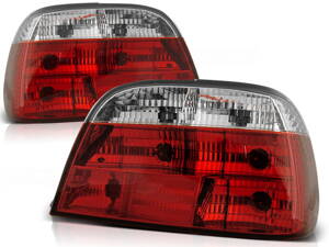 Zadné tuningové svetlá BMW E38 94-01 Clear Red