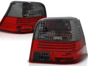 Zadné svetlá VW Golf 4 97-03 Red Smoke