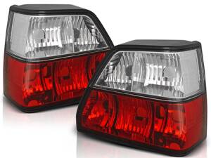 Zadné tuningové svetlá VOLKSWAGEN Golf II 83-91 Red White Lexus