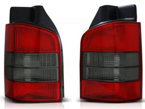 Zadné svetlá VW T5 03-09 Red Smoke