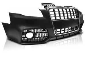 Predný nárazník Audi A4 04-08 ZPAU21 Sport Black Chrome