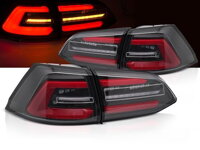 Zadné svetlá VW Golf 7 Variant 17-19 Black Smoke White Dynamic LED youtube video